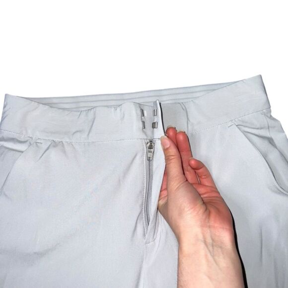 Athleta Tribeca Crop Pant Tern Grey Size 2 Wide Leg - Picture 8 of 11